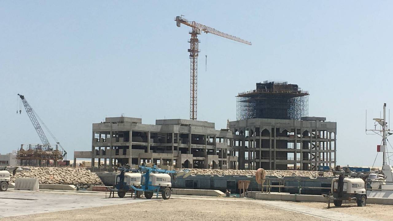 Hafen Duqm im Oman